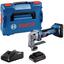 Bosch Aku Škare Za Lim GSC 18V-16E Li-ion 2x18V 4,0Ah 0,7/1/1,6/2,2mm 1,6kg + L-Boxx 0 601 926 301